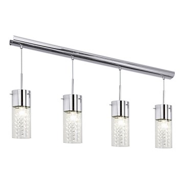 Eglo - Lampadario a sospensione con filo 4xE14/60W/230V