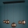 Eglo - Lampadario a sospensione con filo 5xE27/40W/230V rame