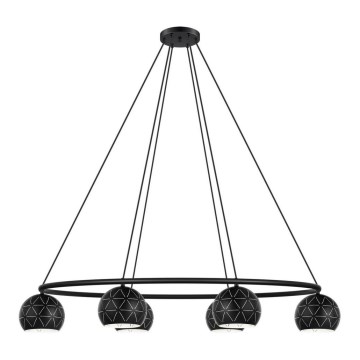 Eglo - Lampadario a sospensione con filo 6xE14/40W/230V