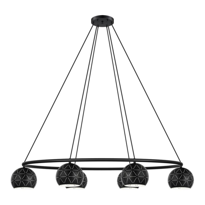 Eglo - Lampadario a sospensione con filo 6xE14/40W/230V