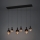 Eglo - Lampadario a sospensione con filo 6xE27/40W/230V nero