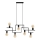 Eglo - Lampadario a sospensione con filo 7xE27/60W/230V