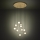 Eglo - Lampadario a sospensione con filo LED dimmerabile 10xLED/3W/230V 3000K diametro 58 cm oro