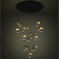Eglo - Lampadario a sospensione con filo LED dimmerabile 17xLED/2,3W/230V 3000K diametro 78 cm