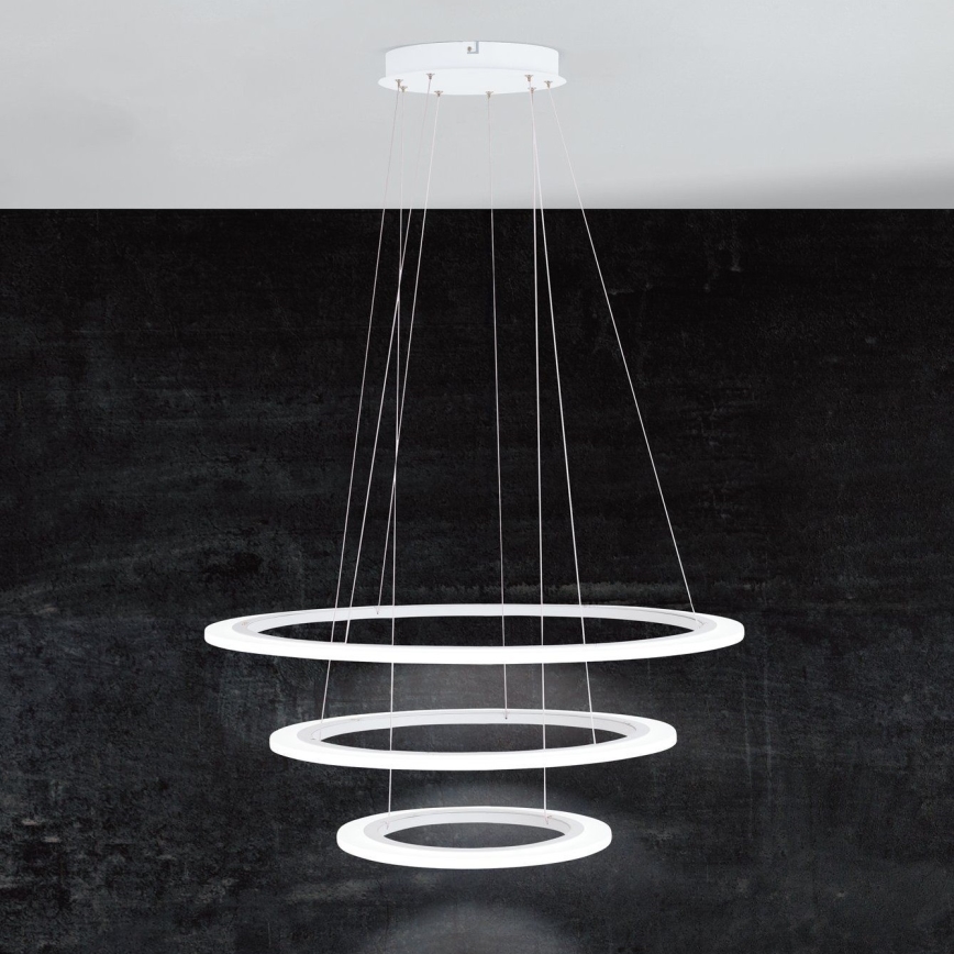 Eglo - Lampadario a sospensione con filo LED dimmerabile 1xLED/45W/230V + 1xLED/33W + 1xLED/19,5W