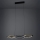 Eglo - Lampadario a sospensione con filo LED dimmerabile 2xLED/12,5W/230V + LED/15,5W 3000K nero
