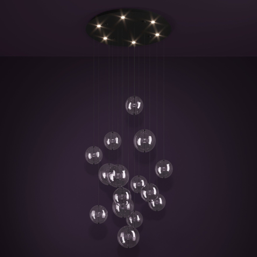 Eglo - Lampadario a sospensione con filo LED dimmerabile 6xLED/4,2W/230V 3000K limpido