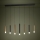 Eglo - Lampadario a sospensione con filo LED dimmerabile 7xLED/3,1W/230V 3000K antracite/oro