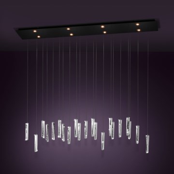Eglo - Lampadario a sospensione con filo LED dimmerabile 8xLED/4,2W/230V 3000K limpido