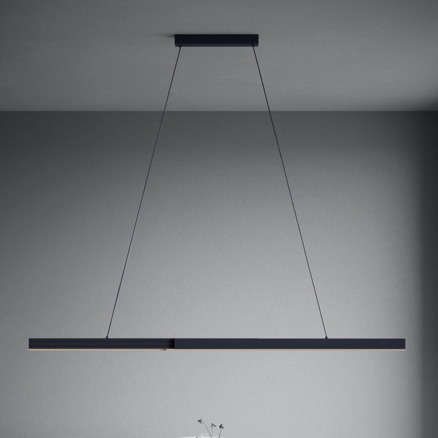 Eglo - Lampadario a sospensione con filo LED dimmerabile LED/20W/230V 3000K nero