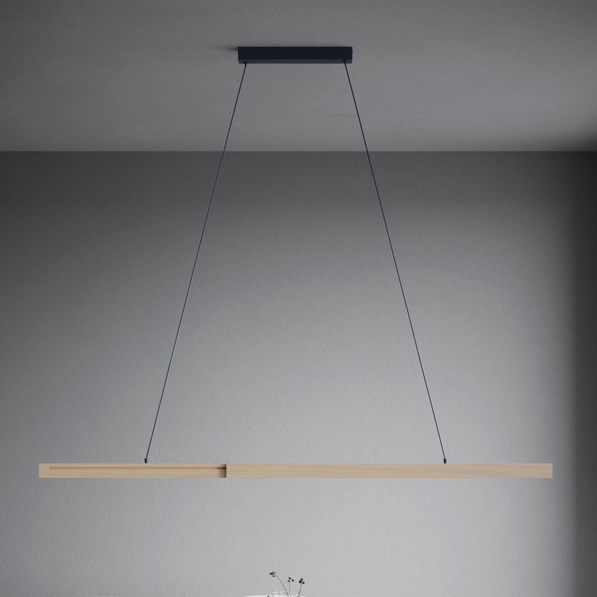 Eglo - Lampadario a sospensione con filo LED dimmerabile LED/21W/230V 3000K marrone