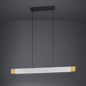 Eglo - Lampadario a sospensione con filo LED dimmerabile LED/22,2W/230V 3000K marrone/grigio