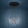 Eglo - Lampadario a sospensione con filo LED dimmerabile LED/27W/230V 3000K nero