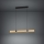 Eglo - Lampadario a sospensione con filo LED dimmerabile LED/28,8W/230V 3000K nero/marrone