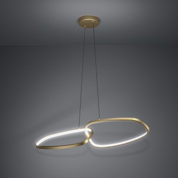 Eglo - Lampadario a sospensione con filo LED dimmerabile LED/37,5W/230V 3000K oro