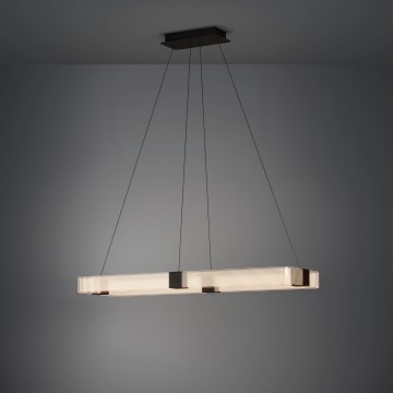 Eglo - Lampadario a sospensione con filo LED dimmerabile LED/39,2W/230V 3000K nero