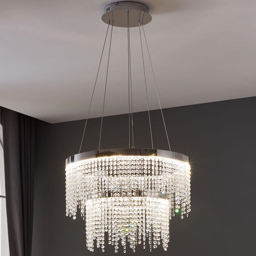 Eglo - Lampadario a sospensione con filo LED dimmerabile LED/45W/230V