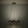 Eglo - Lampadario a sospensione con filo LED dimmerabile LED/72W/230V 3000K nero/oro