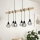 Eglo - Lampadario a sospensione con filo TOWNSHEND 6xE27/60W/230V - FSC certificato
