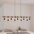 Eglo - Lampadario a sospensione con filo TOWNSHEND 9xE27/60W/230V