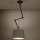 Eglo - Lampadario a sospensione con supporto rigido 1xE27/40W/230V marrone