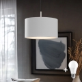 Eglo - Lampadario a sospensione LED TUNJA 1xE27/60W/230V bianco