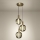 Eglo - Lampadario dimmerabile a LED LED/5W/230V + 2xLED/6,5W + 3xLED/1,6W 2200-6500K dorato