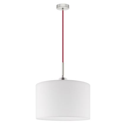 Eglo - Lampadario a sospensione LED TUNJA 1xE27/60W/230V bianco