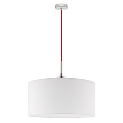 Eglo - Lampadario a sospensione LED TUNJA 1xE27/60W/230V bianco