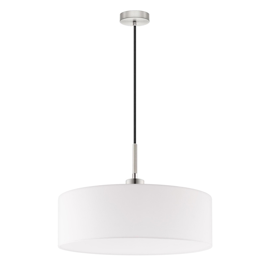 Eglo - Lampadario a sospensione LED TUNJA 1xE27/60W/230V bianco