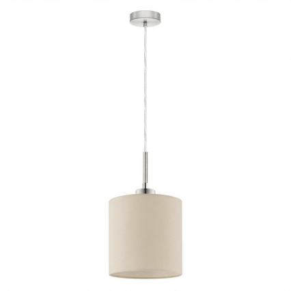 Eglo - Lampadario LED a sospensione con cavo TUNJA 1xE27/60W/230V colore crema