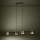 Eglo - Lampadario LED a sospensione con filo 4xGU10/4,6W/230V 3000K oro