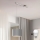 Eglo - Lampadario LED a sospensione con filo CALCENA 1xE27/60W/230V cromo/grigio