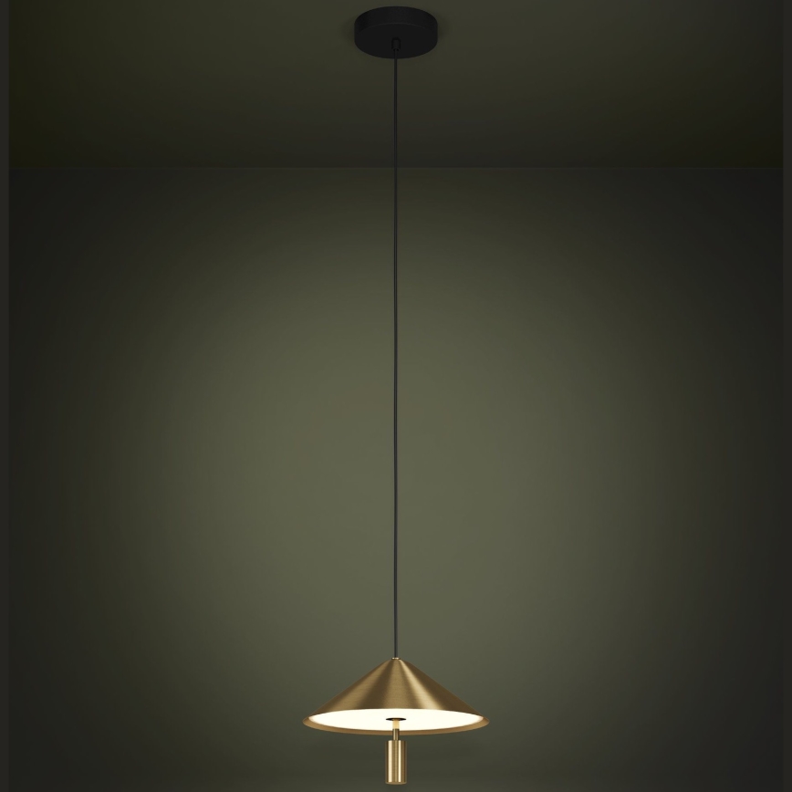 Eglo - Lampadario LED a sospensione con filo LED/12W/230V 3000K oro