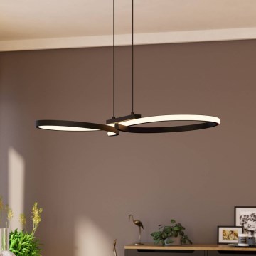 Eglo - Lampadario LED a sospensione con filo LED/21W/230V 3000K nero