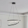 Eglo - Lampadario LED a sospensione con filo LED/42W/230V 3000K nero