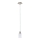 Eglo - Lampadario LED a sospensione con filo MY CHOICE 1xE14/4W/230V  cromo opaco/bianco
