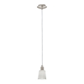 Eglo - Lampadario LED a sospensione con filo MY CHOICE 1xE14/4W/230V  cromo opaco/color crema