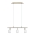 Eglo - Lampadario LED a sospensione con filo MY CHOICE 3xE14/4W/230V cromo opaco/bianco
