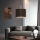 Eglo - Lampadario LED a sospensione con filo TUNJA 1xE27/60W/230V marrone