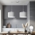 Eglo - Lampadario LED a sospensione TUNJA 2xE27/60W/230V bianco