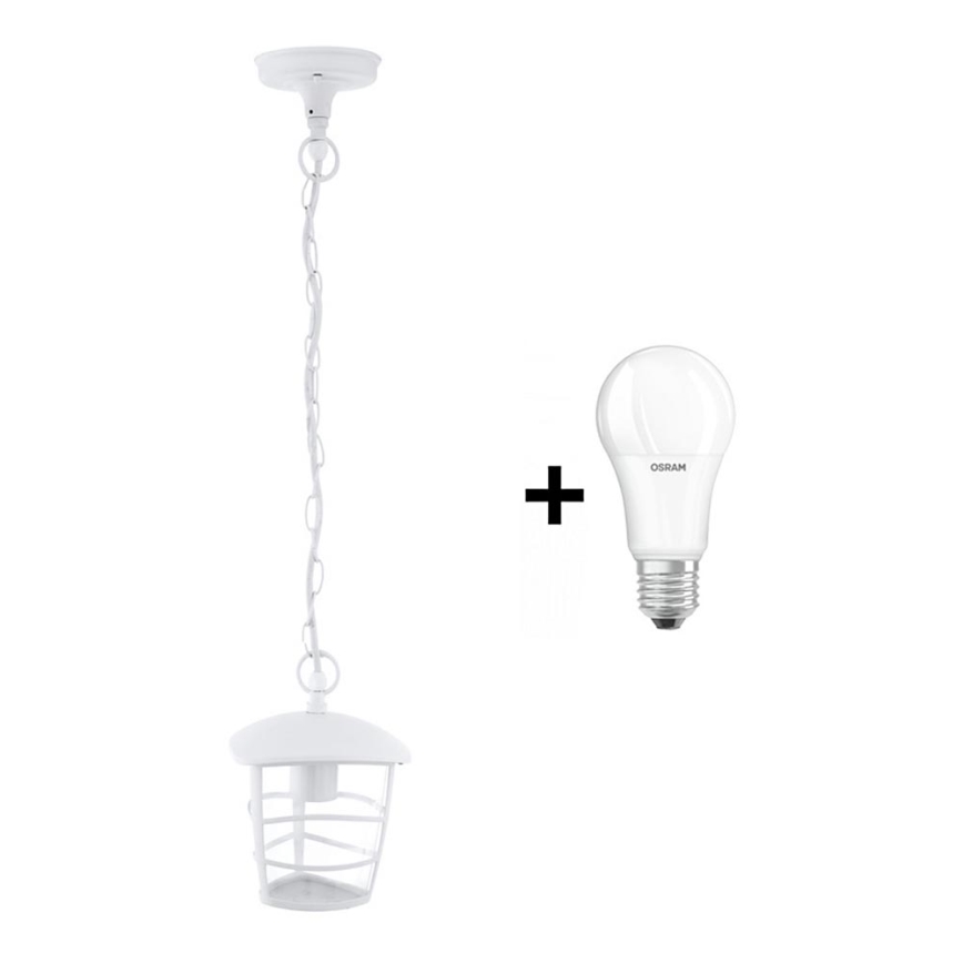 Eglo - Lampadario LED da esterno 1xE27/8,5W/230V