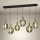 Eglo - Lampadario LED dimmerabile 3xLED/5W/230V + 3xLED/6,5W + 6xLED/1,6W 2200-6500K, finitura dorata