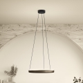 Eglo - Lampadario LED dimmerabile a sospensione con cavo e sensore di movimento 2xLED/25W/230V 2200-6500K Ø 80 cm marrone