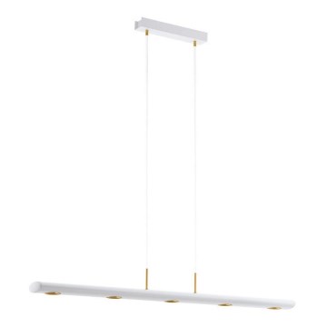Eglo - Lampadario LED dimmerabile a sospensione con filo 5xLED/4,6W/230V