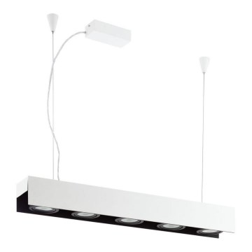 Eglo - Lampadario LED dimmerabile a sospensione con filo 5xLED/5,4W/230V