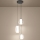 Eglo - Lampadario LED dimmerabile su cavo LED/7W/230V + 2xLED/5,5W + 3xLED/1,6W 2200-6500K nero cromato