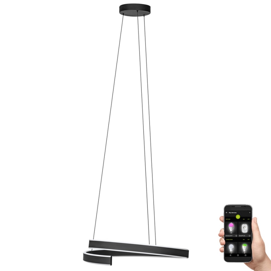 Eglo - Lampadario LED dimmerabile su filo LED/42,5W/230V