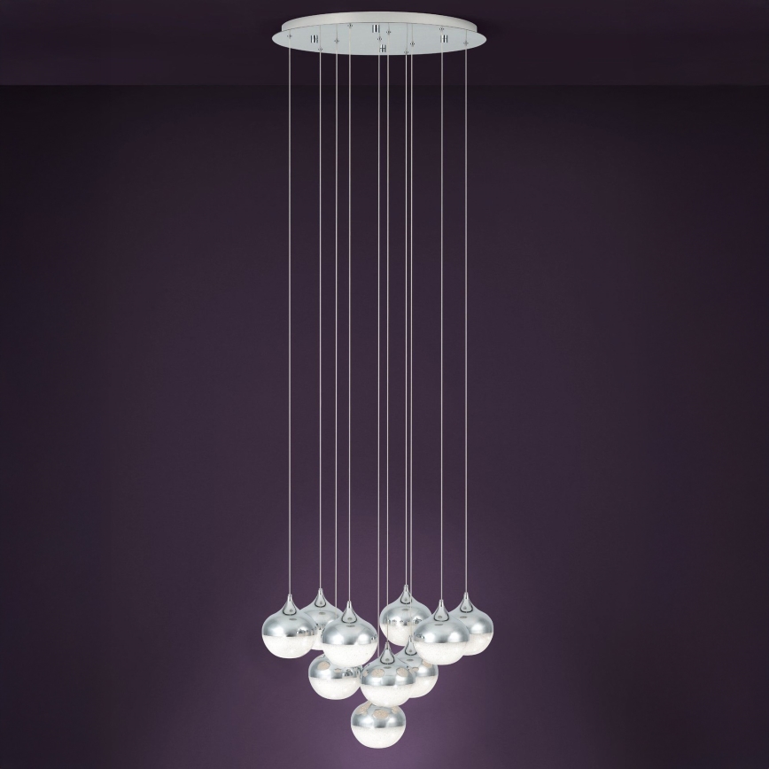 Eglo - Lampadario LED dimmerabile su filo MIOGLIA 10xLED/3,1W/230V