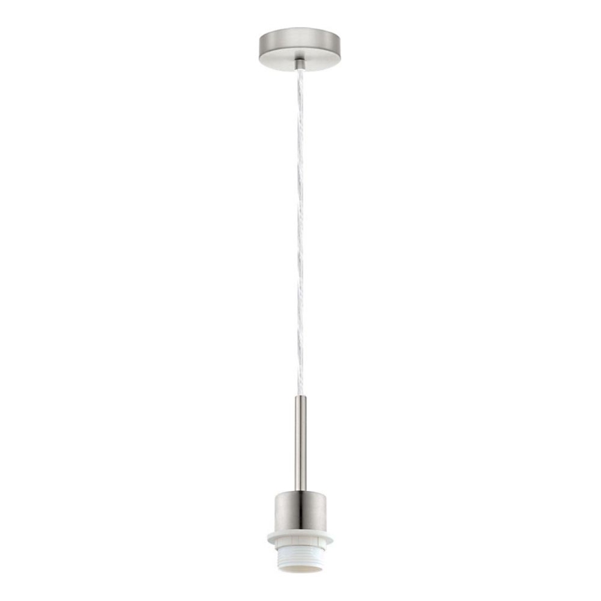 Eglo - Lampadario LED sospeso con cavo TUNJA 1xE27/60W/230V crema